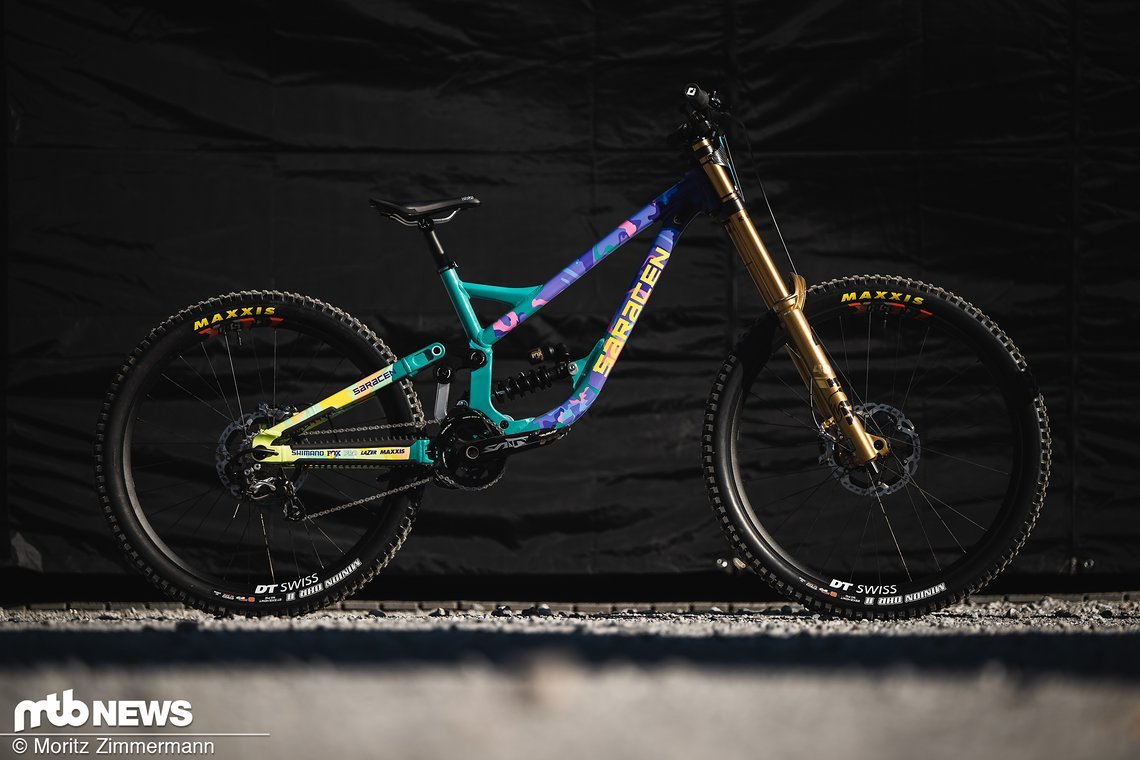 Das Saracen Myst wurde 2023 bereits vom Team gefahren und entwickelt