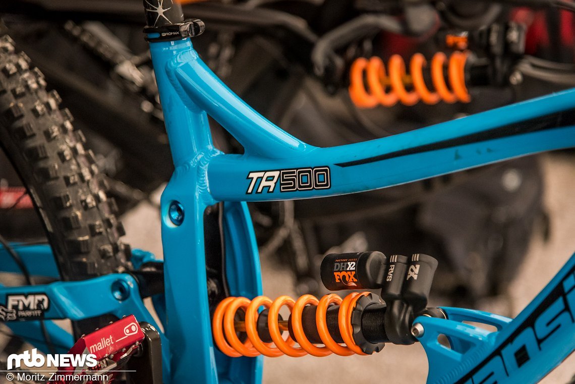 Der Rest des Teams bleibt beim bewährten Transition TR500.