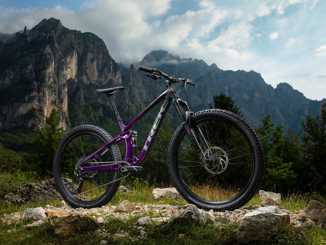 Trek Fuel EX 8 Trek Black/Purple Lotus
