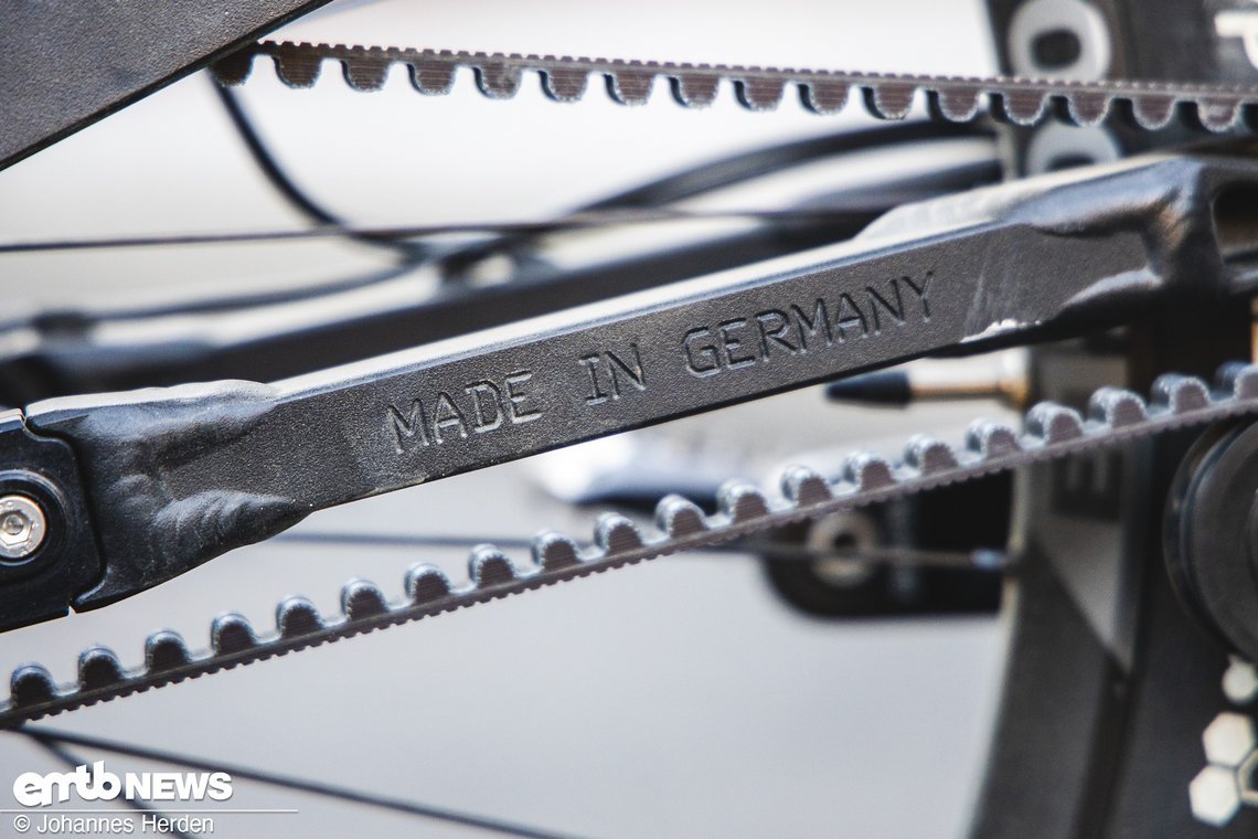 Made in Germany wird bei Nicolai nach wie vor sehr groß und sogar in die Rahmen geschrieben.