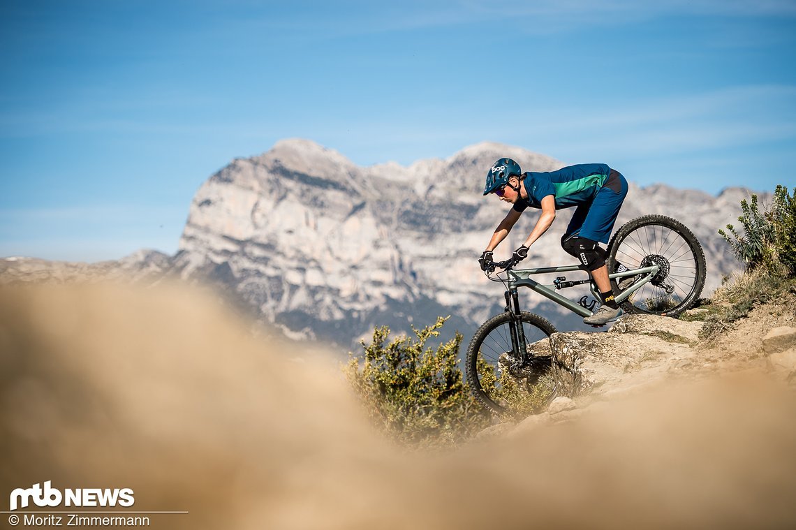 Das Cannondale Habit 2 vermittelt auf Anhieb ein sehr direktes Fahrgefühl