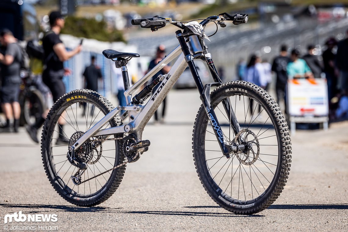Beim hier gezeigten Aufbau handelt es sich um das Privatbike des Firmengründers Leo Kokonnen