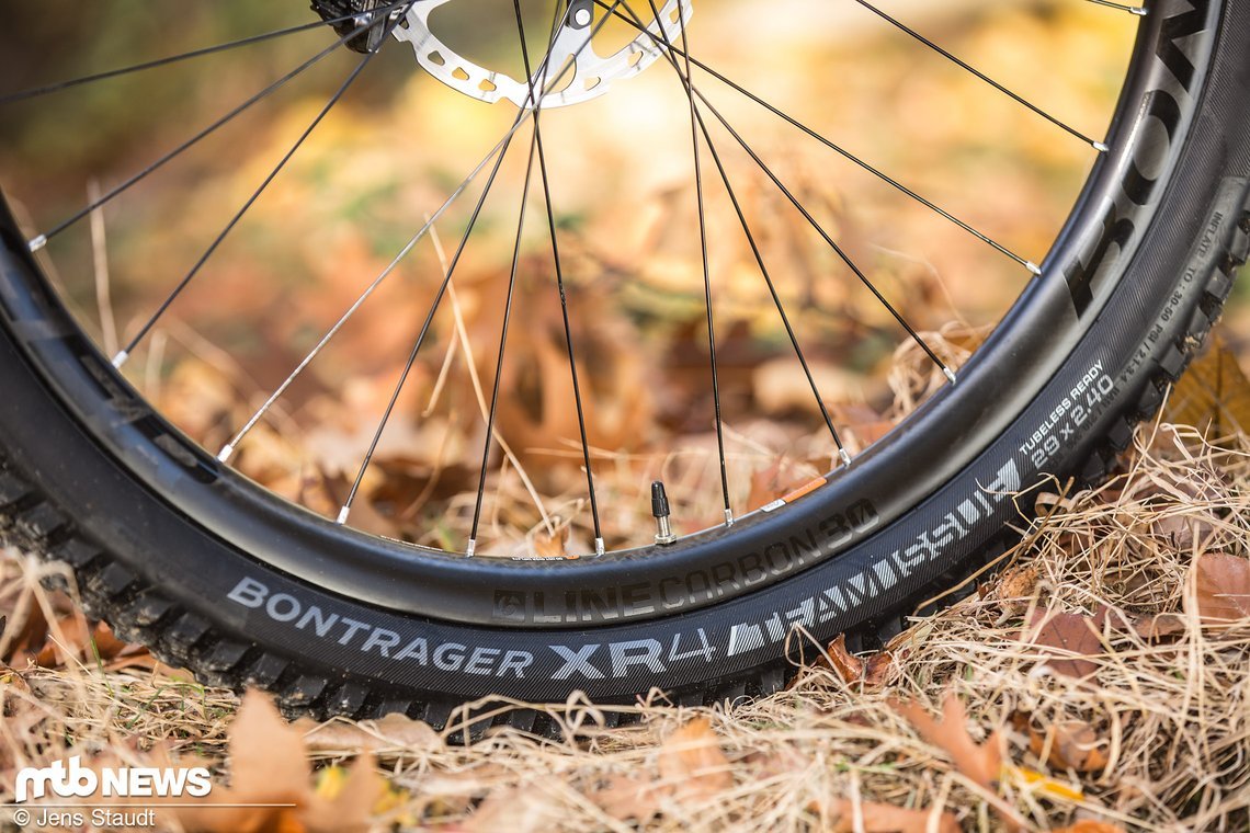Bontrager-Anbauteile runden das Paket ab