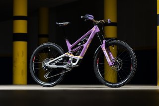 So sauber sah das Rad nach dem Rennen nicht mehr aus.