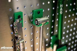 Für diese 3D-gedruckten Tool-Halter … Für diese 3D-gedruckten Tool-Halter …