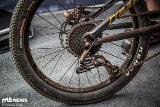 Die SUNringlé Düroc-Felgen sind tubelessfähig, mit knapp 140 € jedoch kein Schnapper. Die SUNringlé Düroc-Felgen sind tubelessfähig, mit knapp 140 € jedoch kein Schnapper.