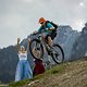Bei den Dirndl Touren hatten die Mädels nicht nur auf den Trails ihren Spaß ...