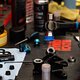 Nicht nur im Training, sondern auch in den Pits ging es mitunter sehr grazil zur Sache