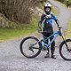 Danny Hart kommt mit den neuen Teilen am Bike super zurecht...