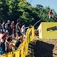 Das letzte Quäntchen Motivation hat bei Josh Bryceland 2016 gefehlt, aber Fahrrad fahren kann er trotzdem wie ein Weltmeister. Hier scrubbt er ins Ziel der legendären Strecke in Mont-Sainte-Anne.