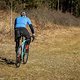Die Sattelstütze sorgte bei Passagen auf Wiesen und leichten Trails für spürbaren Komfort