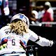 Rachel Atherton unterlag heute der schnellen Französin Ponpom.